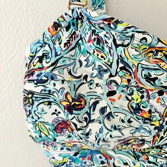 Lauren Ralph Lauren Mystic Paisley Skirted One Piece Slimming Swimsuit - Picture 2 of 8